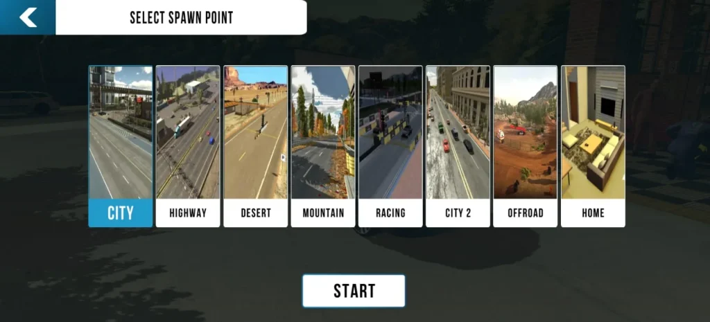 Understanding game mechanics Single player Spawn points in car parking multiplayer