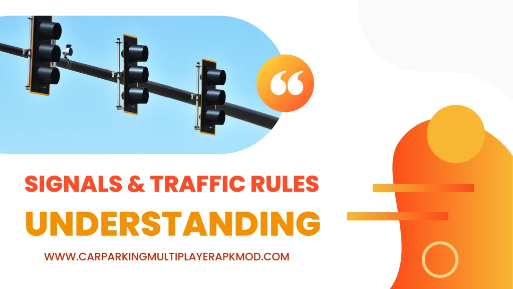 Signals and traffic rules understanding Real-life learning car skills from Car Parking Multiplayer